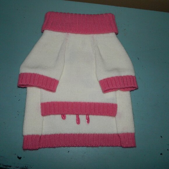 Mark & Graham Knit Apres Ski Dog Sweater "Poppy" Sz M (AA-15) - Picture 2 of 3